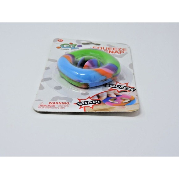Giggle Zone GZ Squeeze & Snap Compact/Small Sensory Fidget FunToy Multicolor NEW - Picture 5 of 6